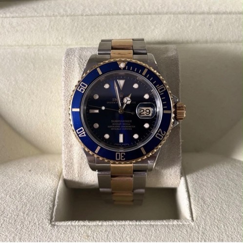 Rolex submariner 16613 blue - submariner,