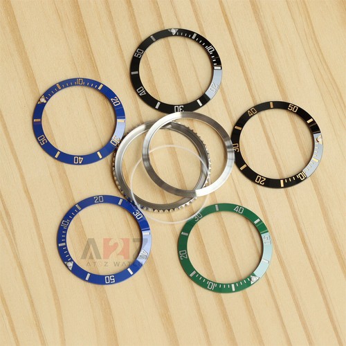 Ceramic steel watch - ceramic, bezel