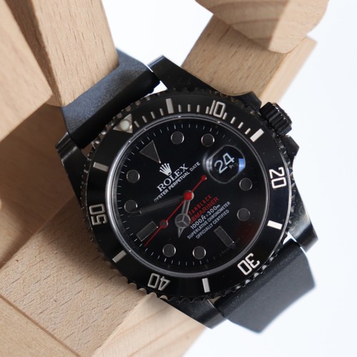 Rolex titan black submariner - titan,