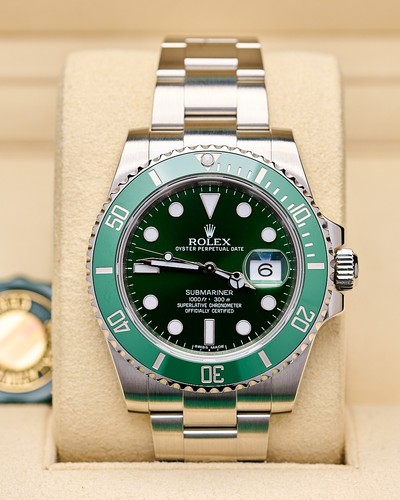 Rolex submariner 116610lv 2018 - rolex,