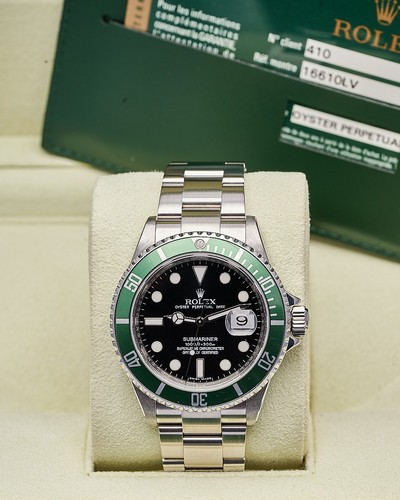 Rolex submariner date 16610lv - rolex,