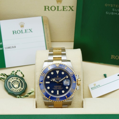 Rolex submariner date 116613lb - rolex,