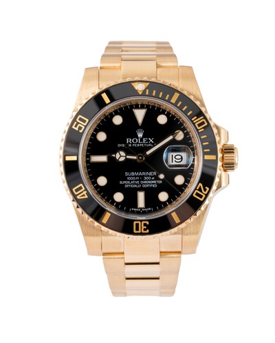 Rolex submariner 116618ln 2015 - rolex,