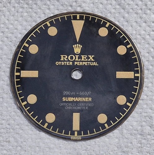 Rolex submariner dial 6538 - dial,