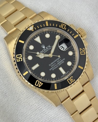 Rolex submariner date 18ct - submariner,