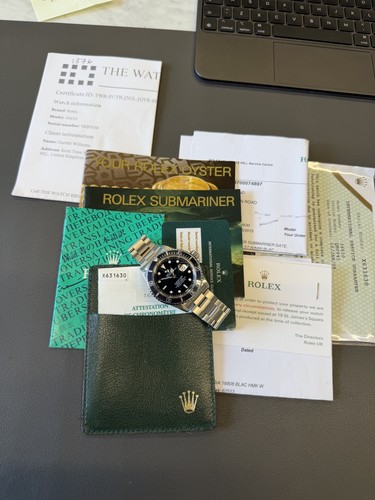 Rolex submariner full set - full,