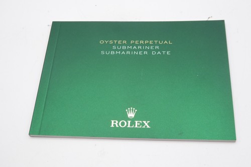 Rolex submariner date booklet - submariner,