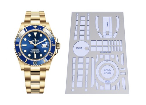 Watch film protection kit - film,
