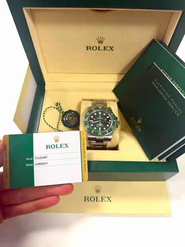 Rolex submariner 2019 hulk - rolex,